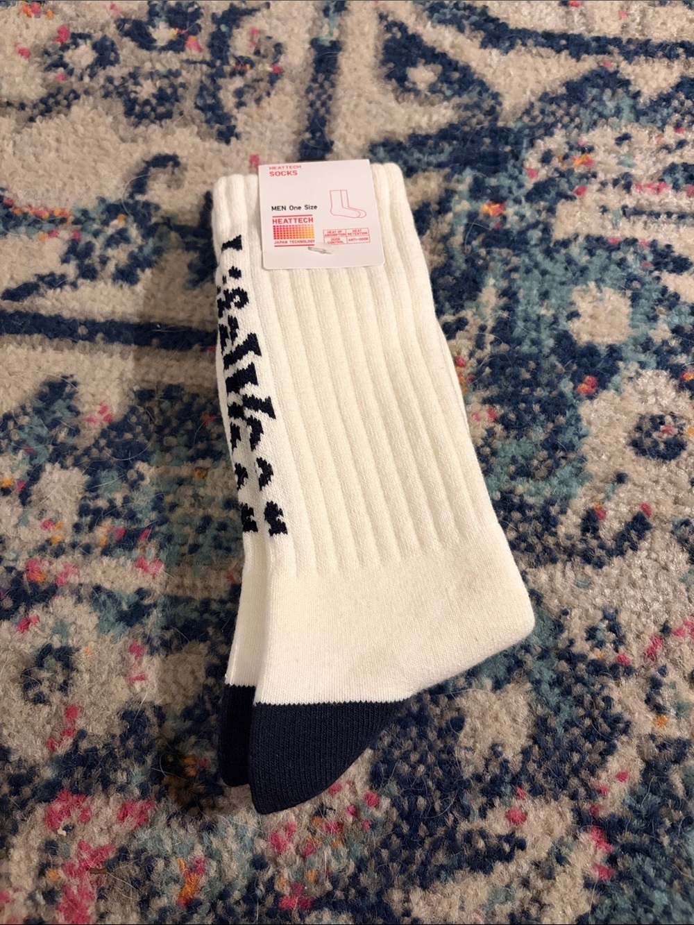 NWT Uniqlo Heattech men’s sock